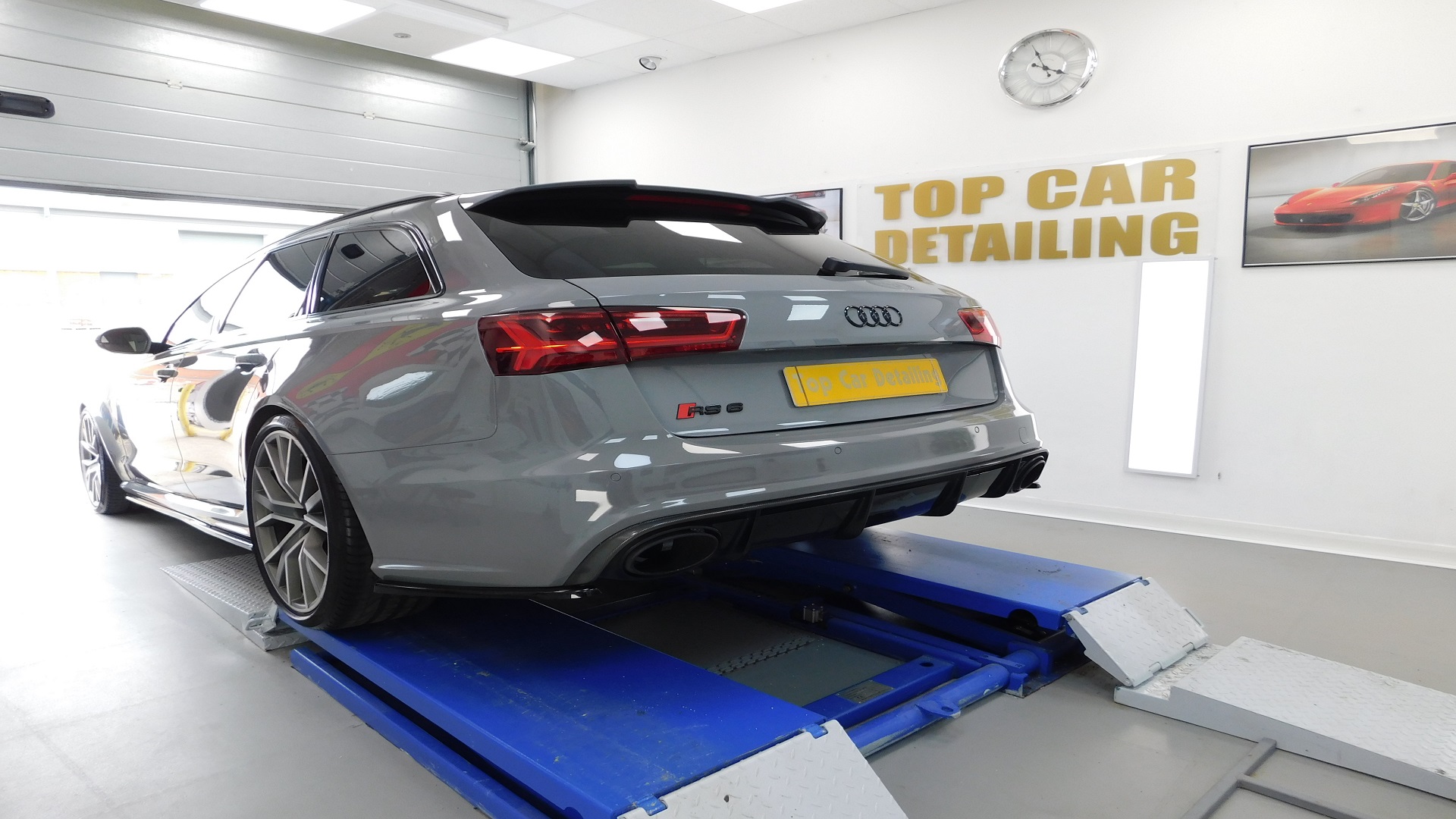 Audi RS 6 Maxton body kit installation  